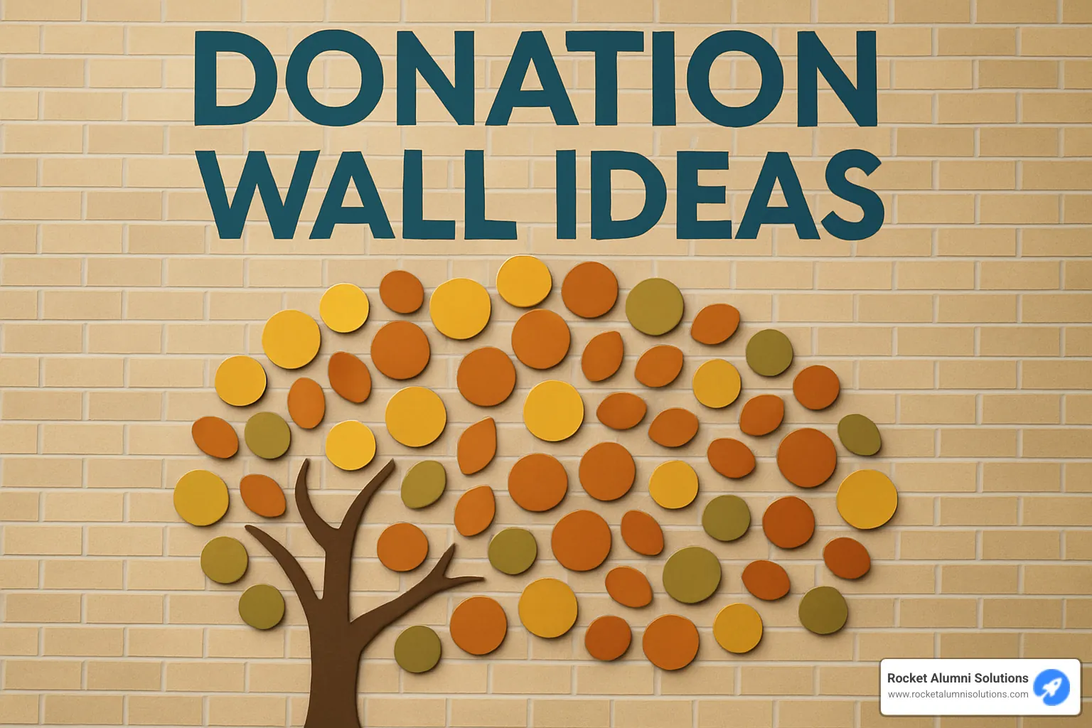 Interactive digital donor wall with touchscreen interface - donation wall ideas