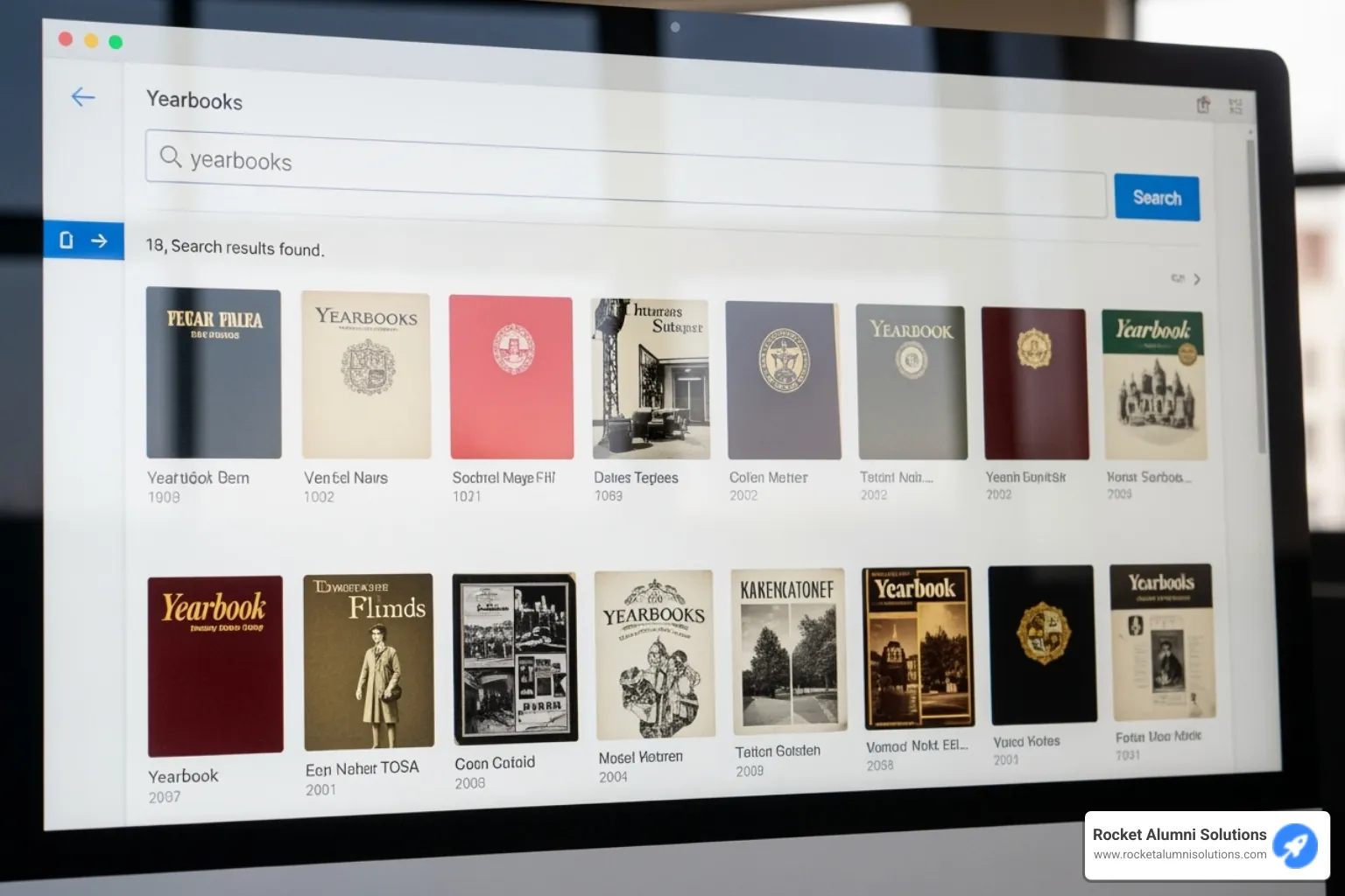 of a search results page from a digital yearbook collection - digital yearbooks Maryland of a search results page from a digital yearbook collection - digital yearbooks Maryland