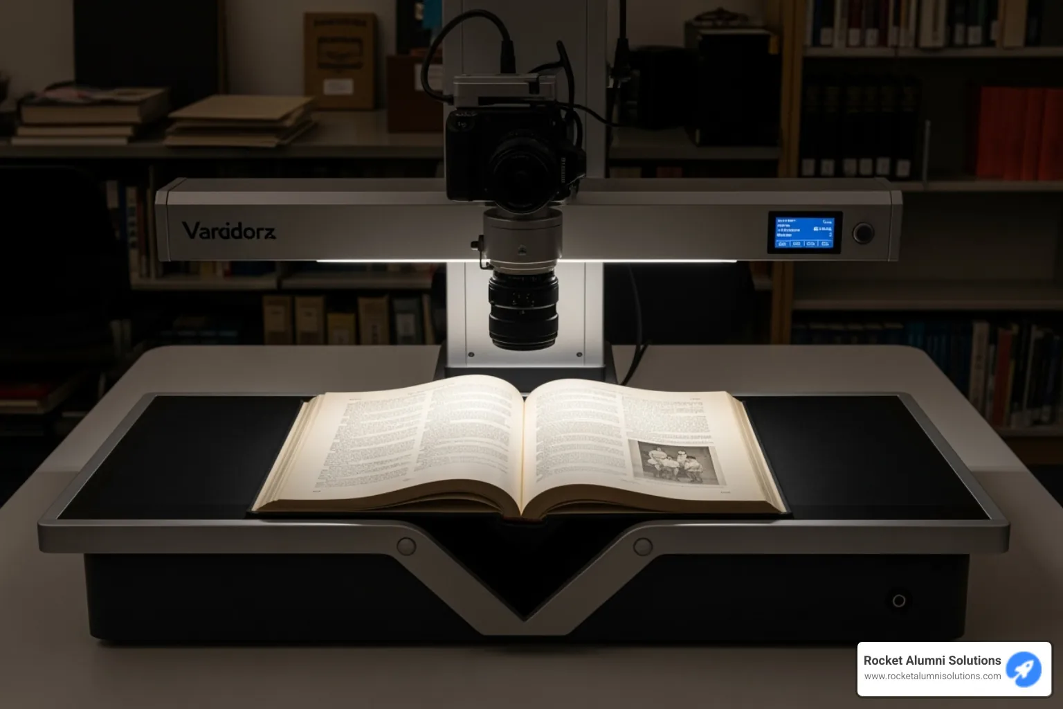 V-cradle book scanner digitizing a yearbook - look up yearbooks free V-cradle book scanner digitizing a yearbook - look up yearbooks free