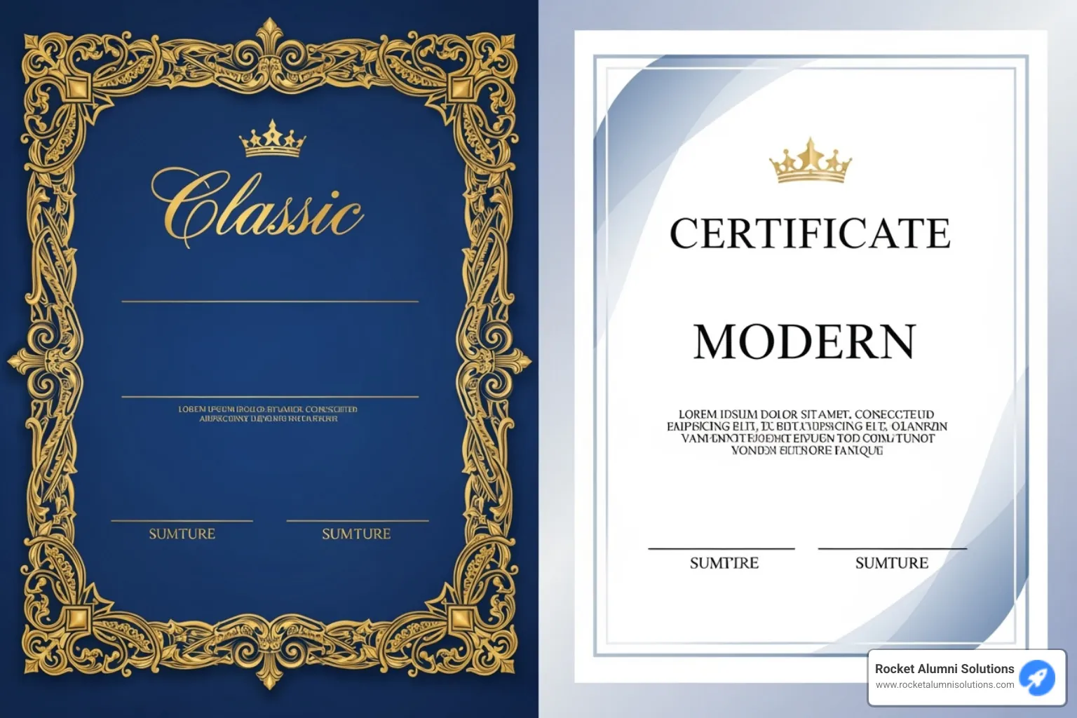modern and classic pageant certificate designs - pageant certificate of recognition