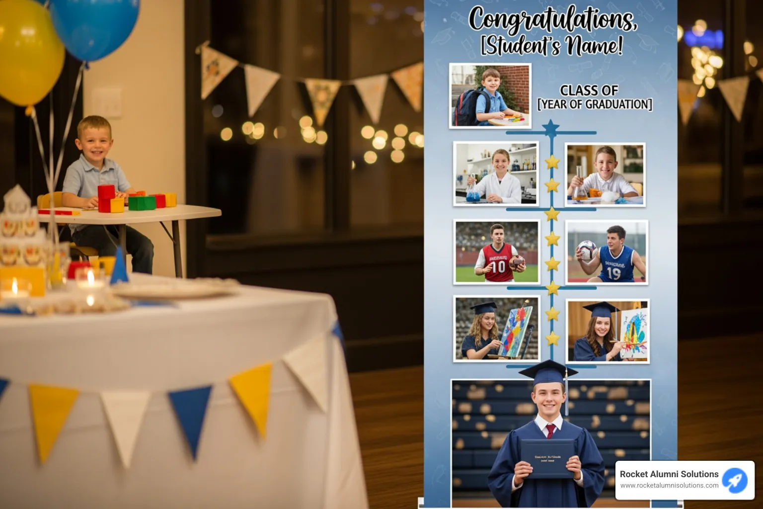 K-12 photo banner - High School Graduate Display K-12 photo banner - High School Graduate Display